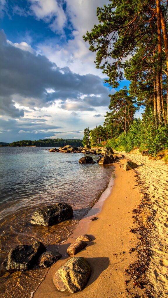 en strandvisa av Gustaf Fröding